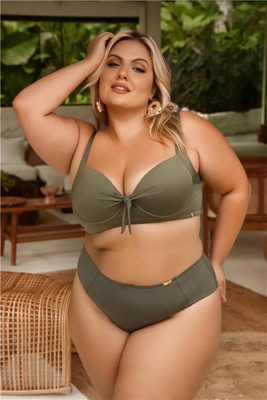 CALCINHA BIQUINI TANGA - VERDE MAJOR
