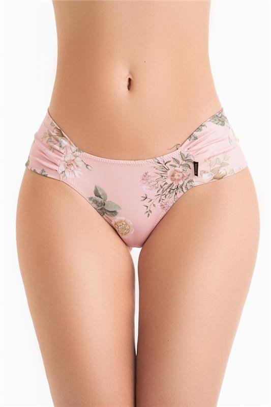 CALCINHA BASIC ESTAMPADA FRANZIDA NA LATERAL TRADICIONAL - ESTAMPADAS