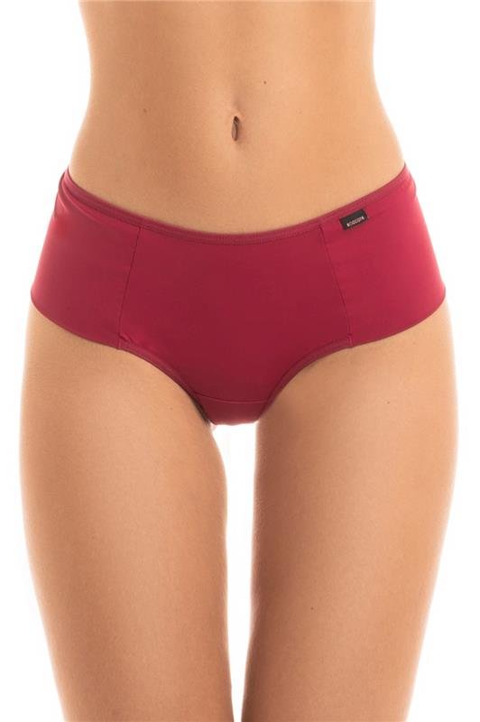 CALCINHA TANGA LISA CÓS MÉDIO - VERMELHO DESEJO