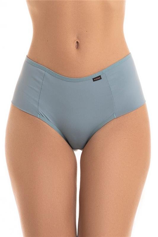 CALCINHA TANGA LISA CÓS MÉDIO - AZUL-SANREMO