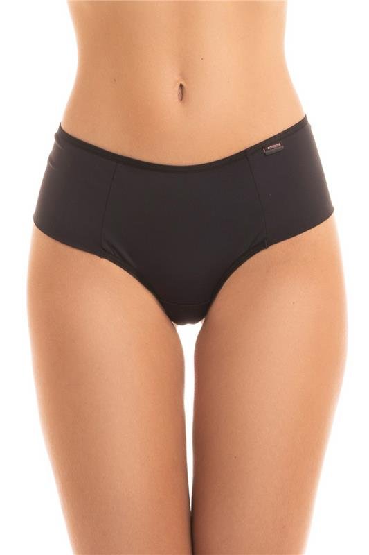 CALCINHA FIO CONFORTO CÓS MÉDIO - PRETO