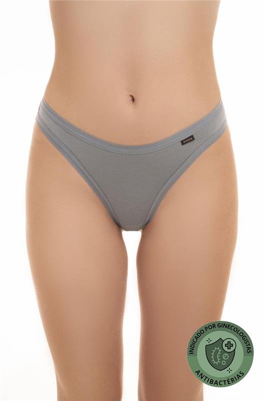 CALCINHA TANGA ECOMODAL (INDICADO POR GINECOLOGISTAS) - AZUL-SANREMO