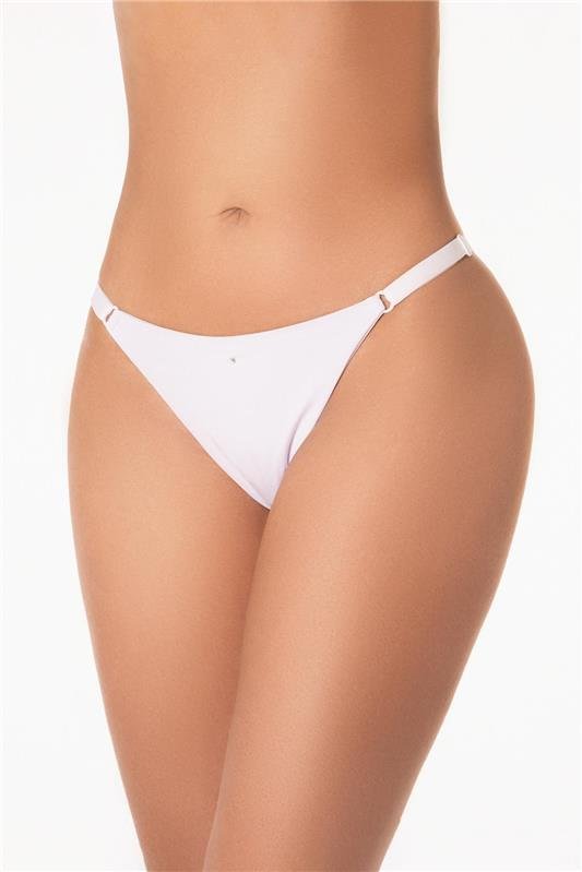CALCINHA STRING FIO CONFORTO ELÁSTICO INVISÍVEL - BRANCO