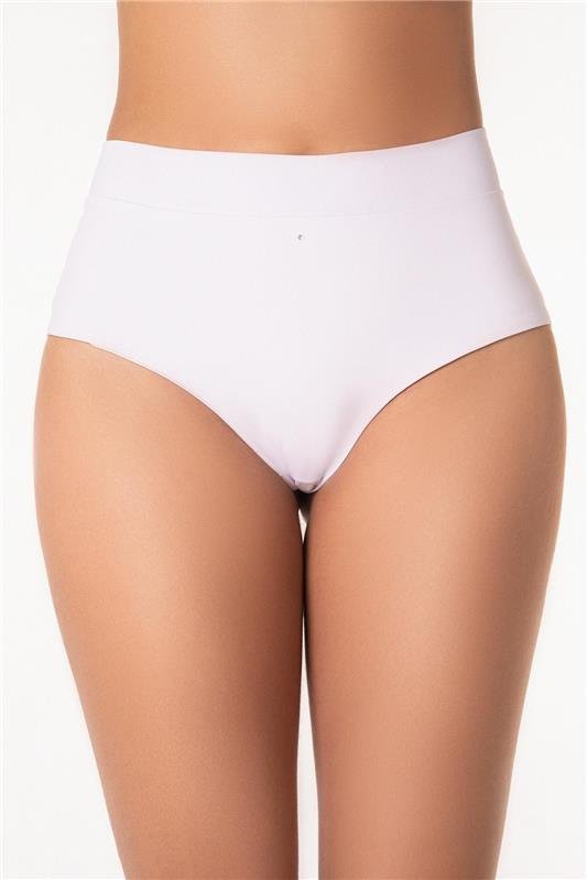 CALCINHA HOTPANT FIO CONFORTO ELÁSTICO INVISÍVEL - BRANCO