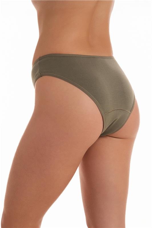 CALCINHA MODELO TANGA CÓS BAIXO (TODO TIPO DE FLUXO) - VERDE MAJOR