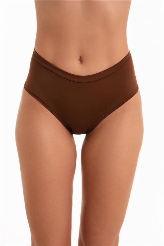 CALCINHA COS MÉDIO FIO CONFORTO SEM ELÁSTICO - COFFEE