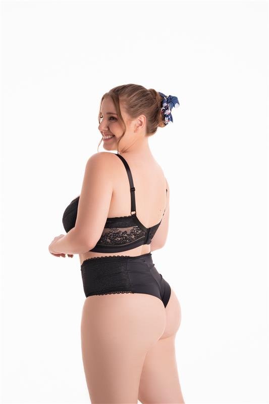 CALCINHA FIO DENTAL CONFORTO LATERAL EM RENDA