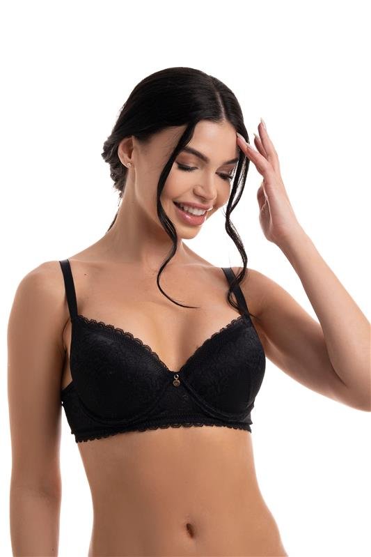 SUTIÃ COM BOJO SOFT PREMIUM - PRETO