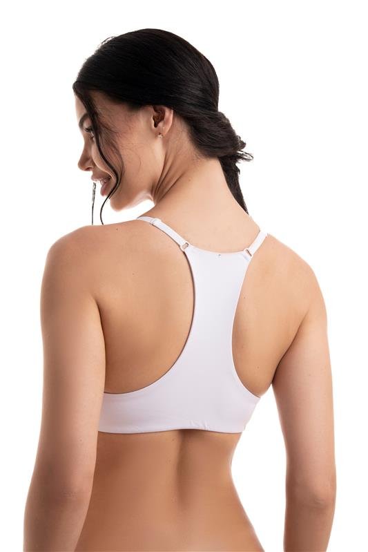 SUTIÃ MODELO NADADOR - BRANCO