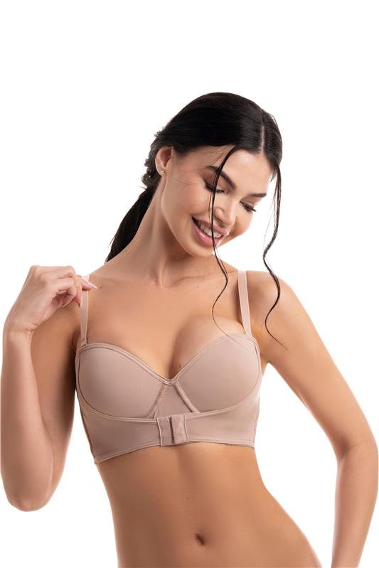 SUTIÃ TOMARA QUE CAIA (ACOMPANHA 1 PAR DE ALÇA REMOVÍVEL)