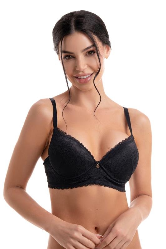 SUTIÃ COM BOJO SOFT PREMIUM - PRETO