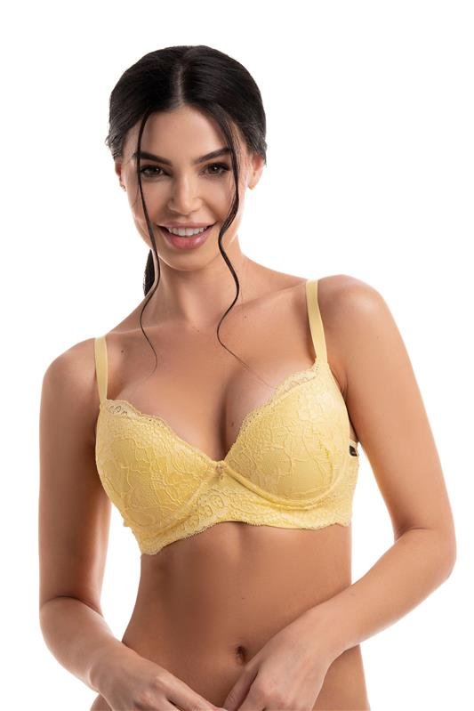 SUTIÃ COM BOJO SOFT PREMIUM - AMARELO