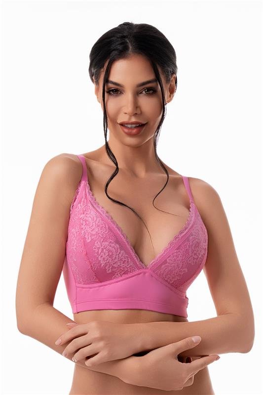 SUTIÃ COM BOJO CURTINÃO SOFT - ROSA MILK SHAKE