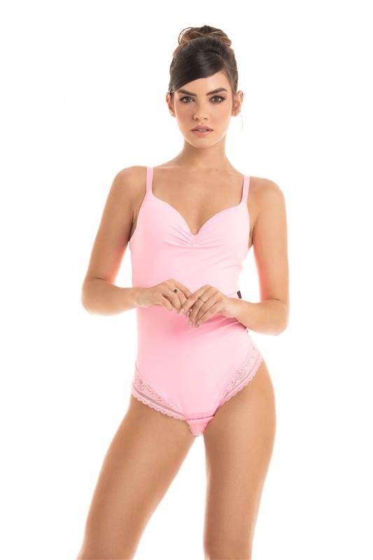 BODY COM BOJO SOFT - ROSA-PANTERA