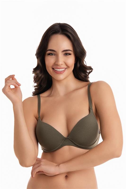 SUTIÃ COM BOJO SOFT E CINTA SIMPLES ECOMODAL - VERDE MAJOR