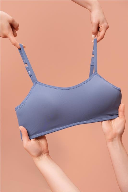 SUTIÃ TOP COM BOJO FIXO SEM ARCO