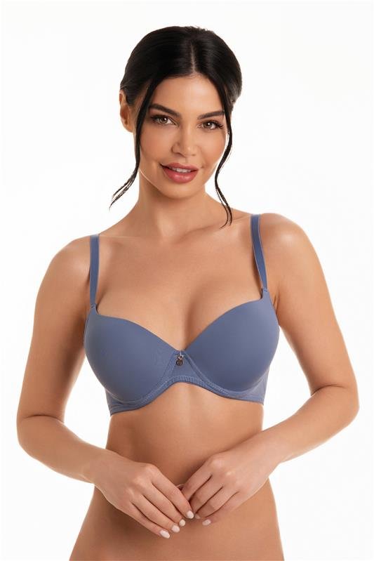 SUTIÃ COM BOJO SOFT QUE NÃO DEFORMA - AZUL MARINE