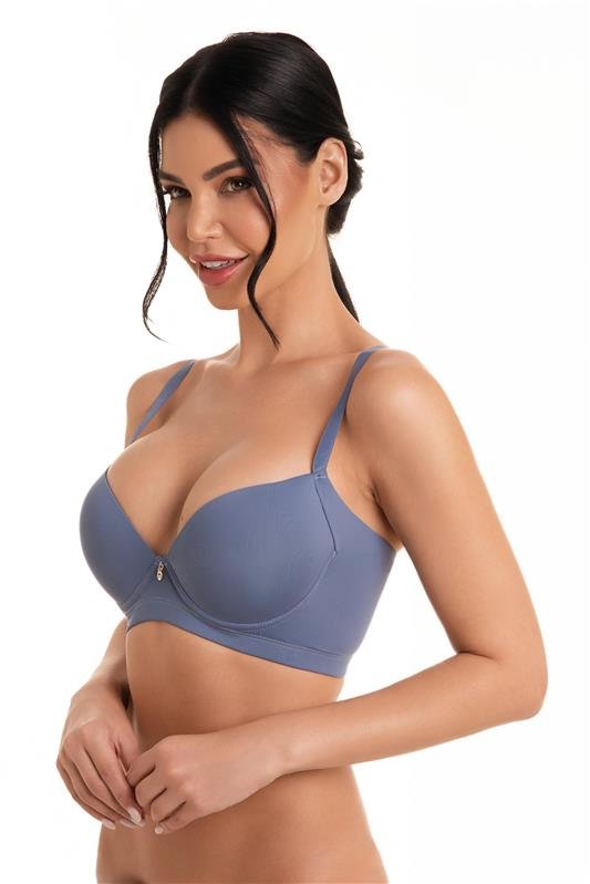 SUTIÃ QUE ABRAÇA A GORDURINHA AXILAR - AZUL MARINE