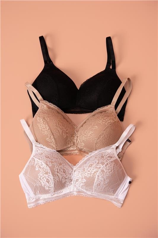 SUTIÃ COM BOJO TECNOLÓGICO COM TOQUE DE PÊSSEGO ( SEM ARCO, BOJO SOFT)