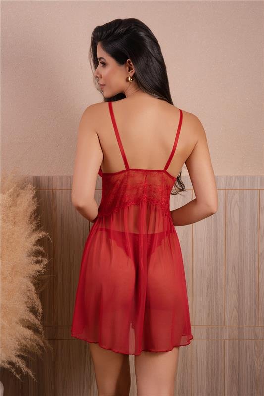 CAMISOLA EM RENDA E TULE SEM BOJO COM STRAPPY