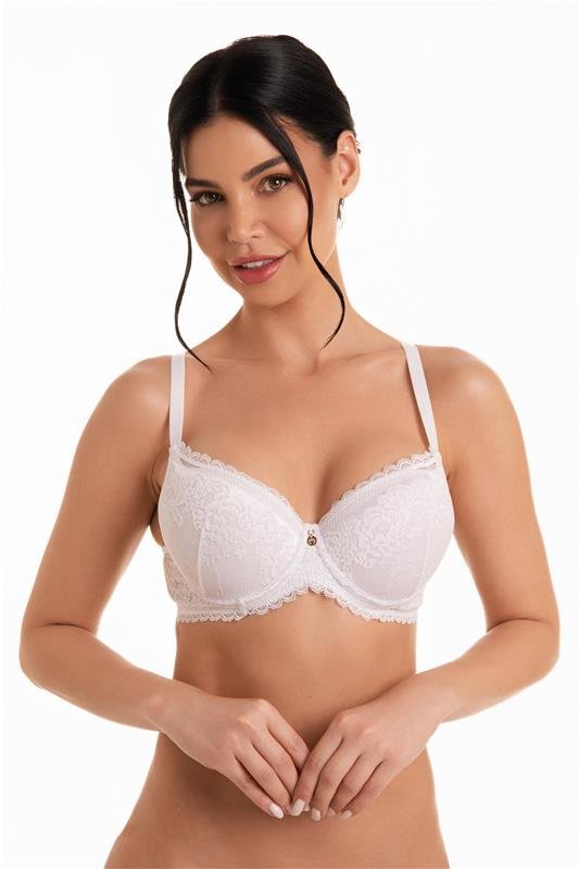 SUTIÃ BOJO SOFT ( NÃO AMASSA ) COM ARO - BRANCO