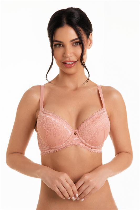 SUTIÃ BOJO SOFT ( NÃO AMASSA ) COM ARO - ROSA PERLA