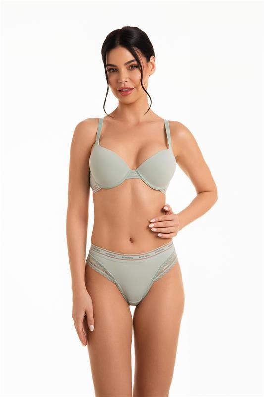 CONJUNTO BOJO TEK ( MAIS FIRME ) COM ARO, ELÁSTICO PERSONALIZADO EMOCIONE - VERDE TEOS