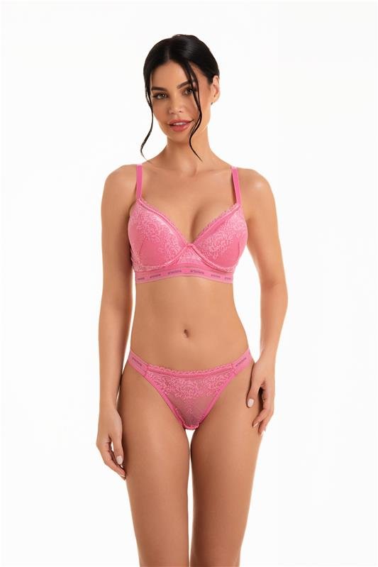 CONJUNTO BOJO TEK ( MAIS FIRME ) COM ARO, ELÁSTICO PERSONALIZADO EMOCIONE - ROSA MILK SHAKE