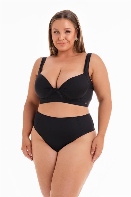 TOP COM BOJO FIXO - PRETO