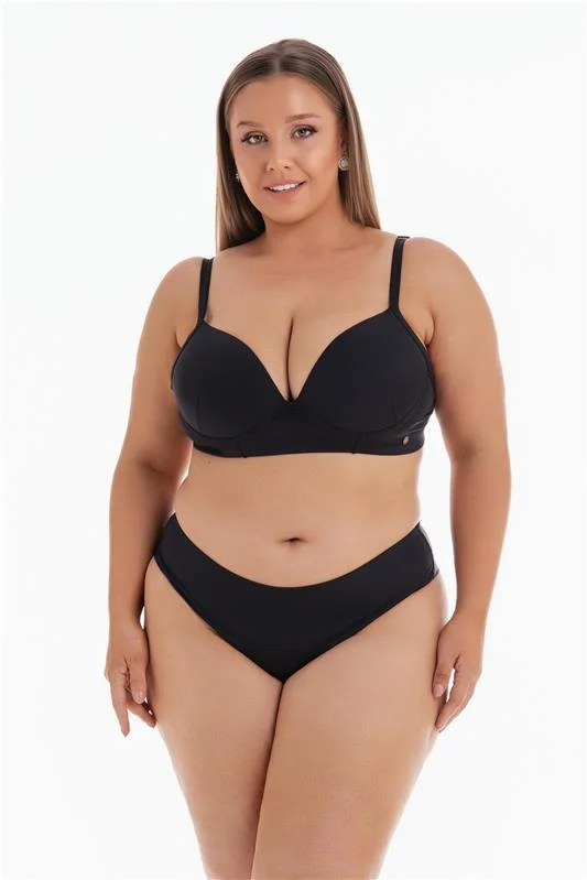 TOP COM BOJO FIXO - PRETO