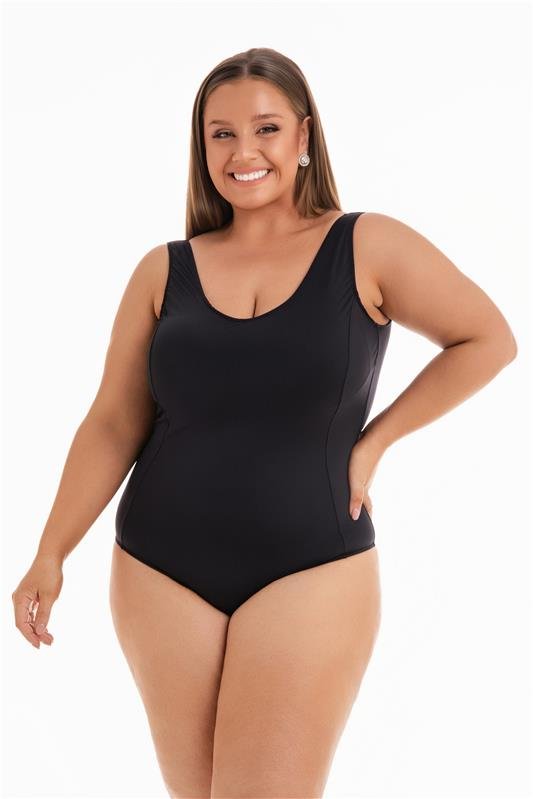 MAIÔ COM BOJO FIXO MODELO TANGA - PRETO